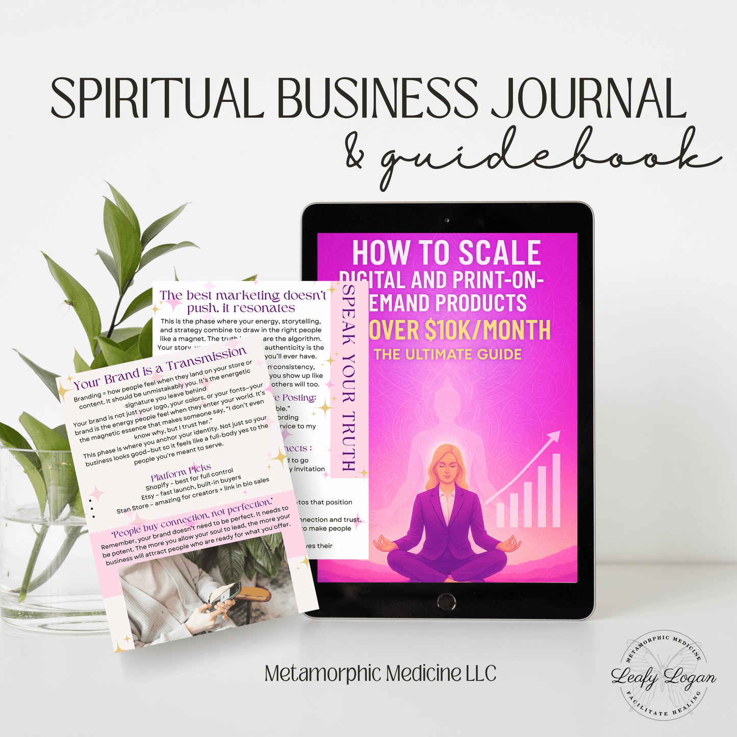 Spiritual Business Journal & Guidebook
