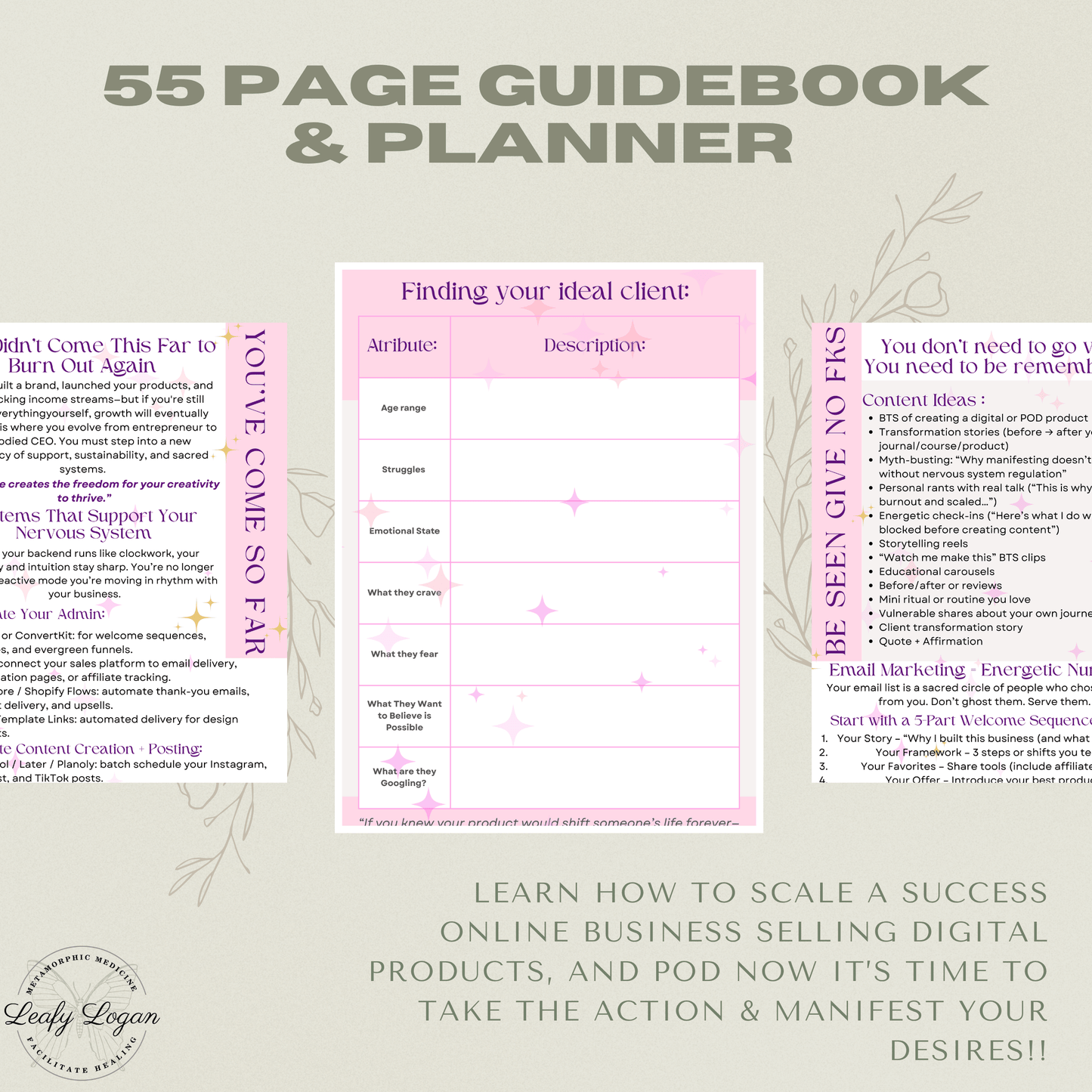 Spiritual Business Journal & Guidebook
