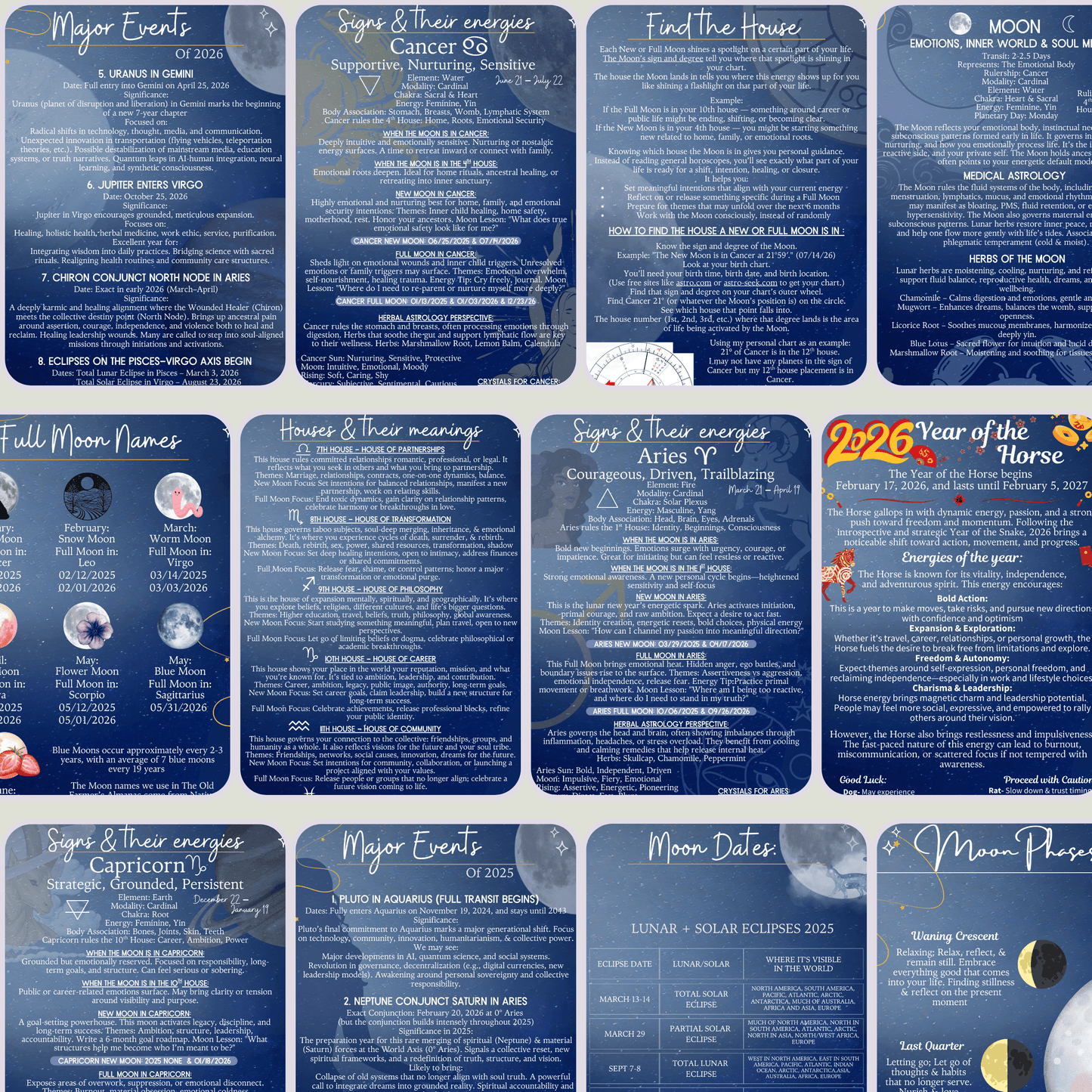 Moon Journal & Guidebook 2025&2026