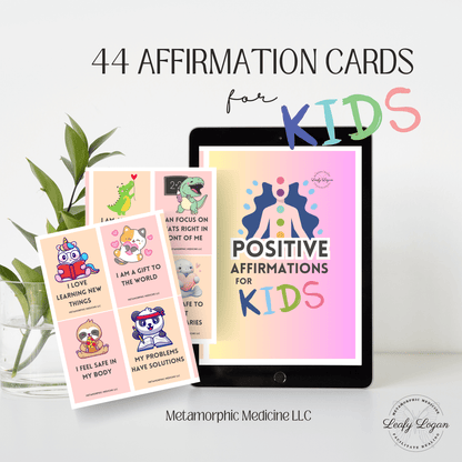 44 - Kids Affirmation Cards - LeafyLogan