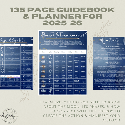 Moon Journal & Guidebook 2025&2026