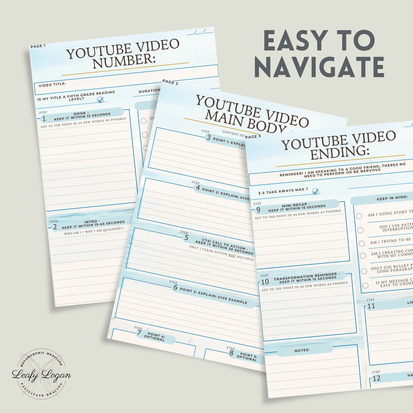 YouTube Creator Planner