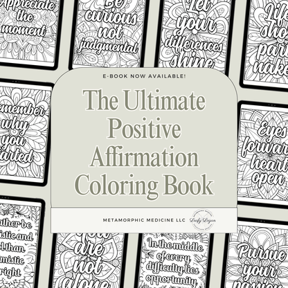 Affirmation Coloring Book - LeafyLogan