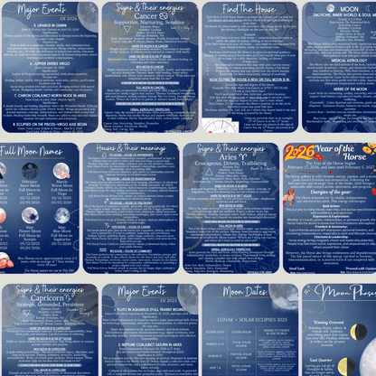 2026 Moon Guidebook & Planner