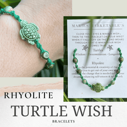 Rhyolite Wish Bracelet - LeafyLogan