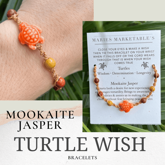 Mookaite Jasper Wish Bracelet - LeafyLogan